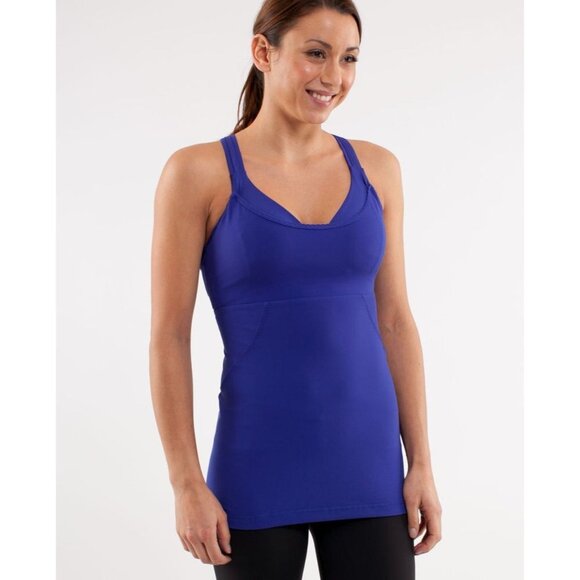 Lululemon Cross My Heart Tank Size 6 (See Listing) Racer Back - Picture 9 of 10